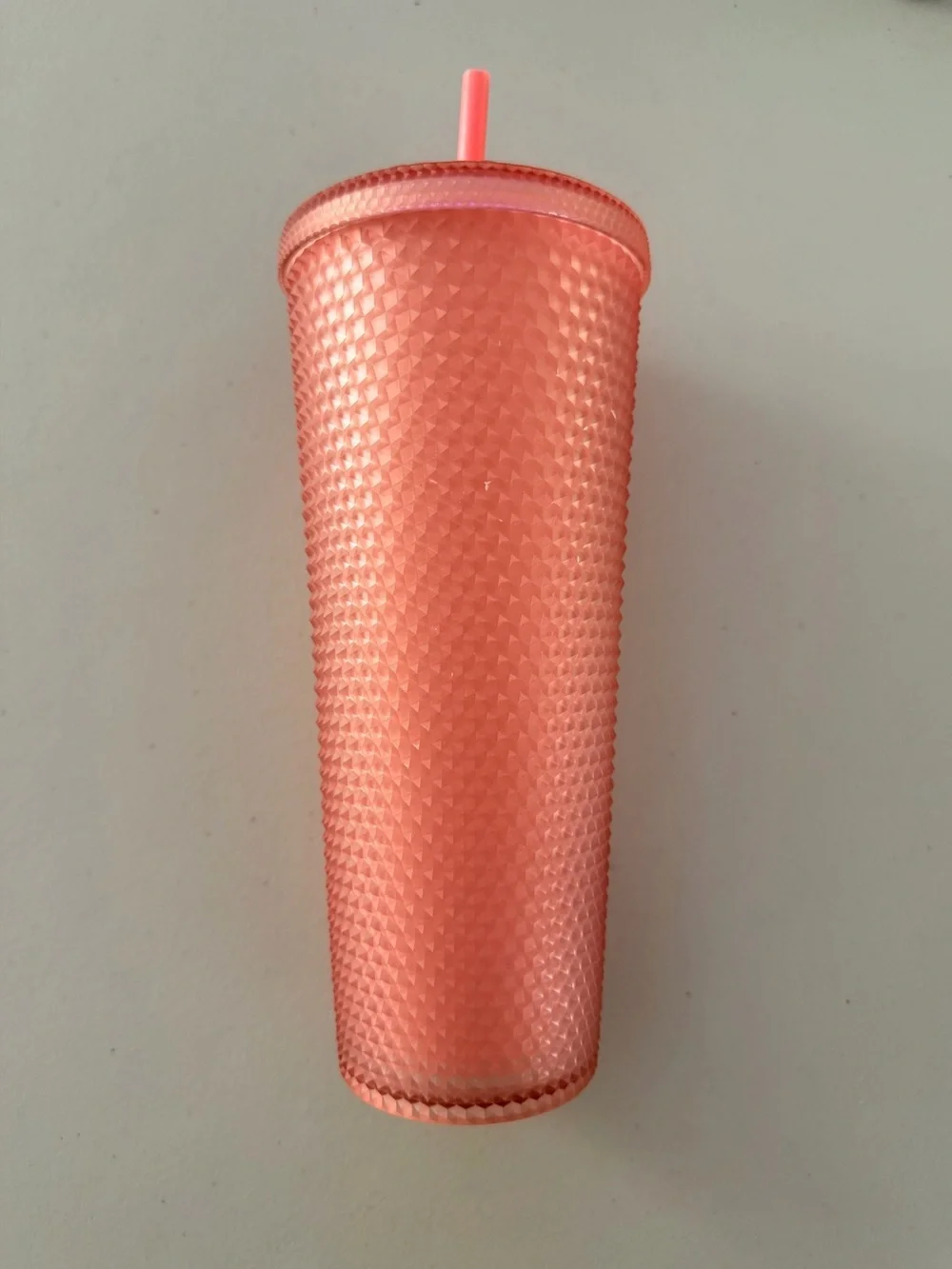 RETIRED: Starbucks | 2022 Valentine's Soft Touch Pink Studded Venti Tumbler